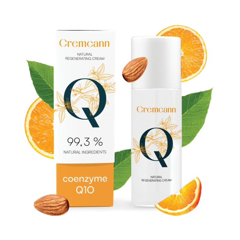Cremcann Q10 - Crema hidratante natural regeneradora