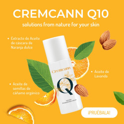 Cremcann Q10 - Crema hidratante natural regeneradora